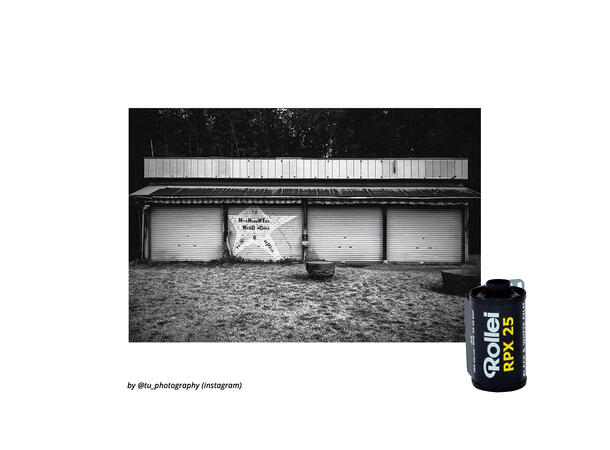 Rollei Fantastic 5 Film Bundle 135-36 Pakke med 5 sort/hvit filmer + etui 