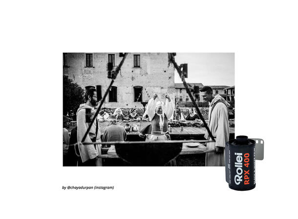 Rollei Fantastic 5 Film Bundle 135-36 Pakke med 5 sort/hvit filmer + etui 