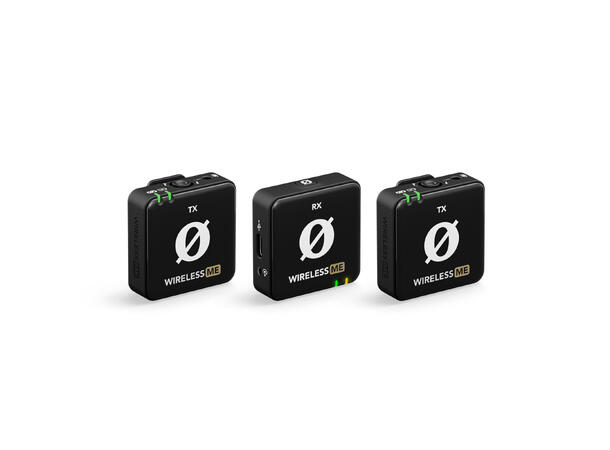 Røde Wireless ME DUAL Compact Wireless Plug and Play Trådløst mikrofonsystem 