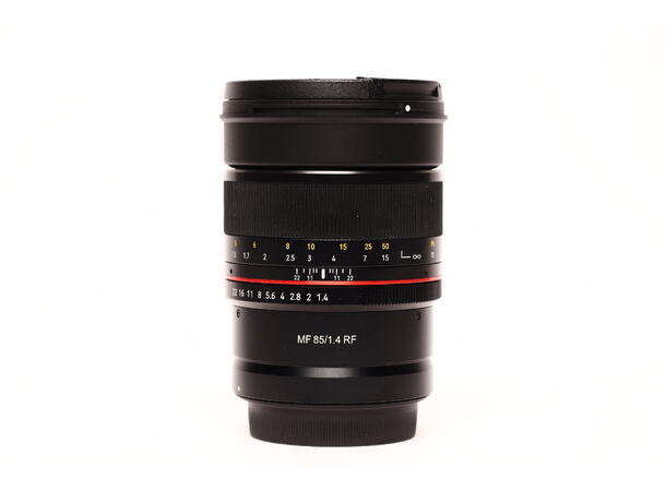 Samyang MF 85mm f/1.4 BRUKT BRUKT, Se beskrivelse, for Canon MF 