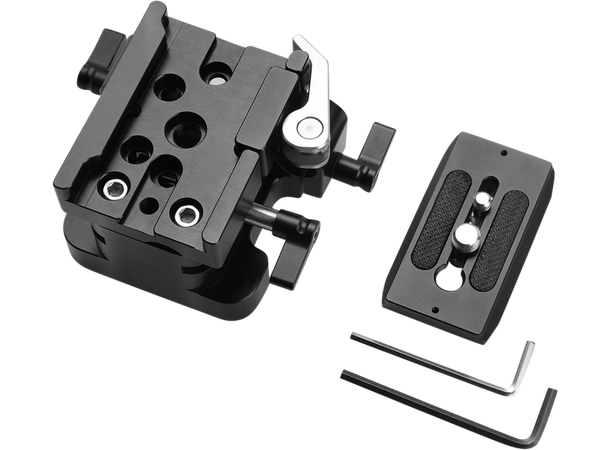 SmallRig Univ 15mm Rail Support Baseplat Baseplate med feste for 15mm rods 2092 