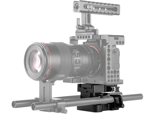 SmallRig Univ 15mm Rail Support Baseplat Baseplate med feste for 15mm rods 2092 