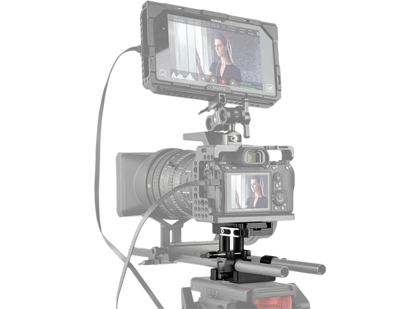 SmallRig Univ 15mm Rail Support Baseplat Baseplate med feste for 15mm rods 2092 