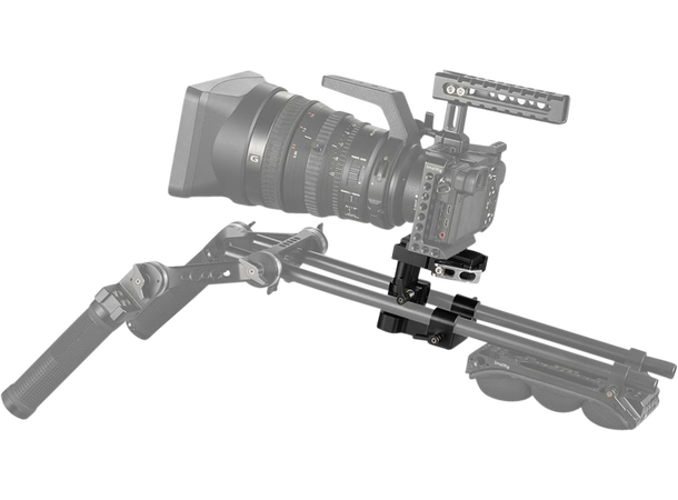 SmallRig Univ 15mm Rail Support Baseplat Baseplate med feste for 15mm rods 2092 