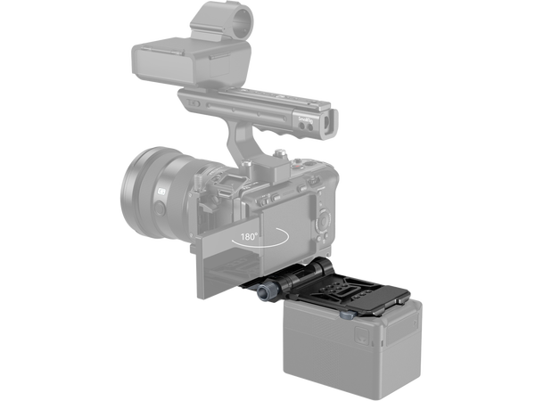 Smallrig 4064 Compact V-Mount Feste Feste for V-mount Batteri 