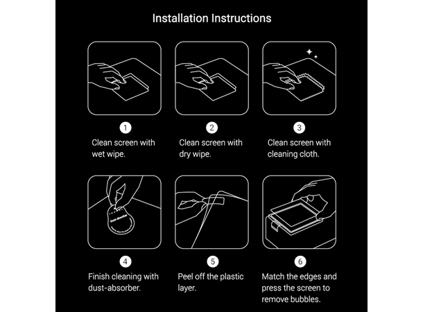 Smallrig Skjermbeskytter for Fuji/Ricoh X100V / X-E4 / X-T4 / X-T5 / RICOH GR IV 