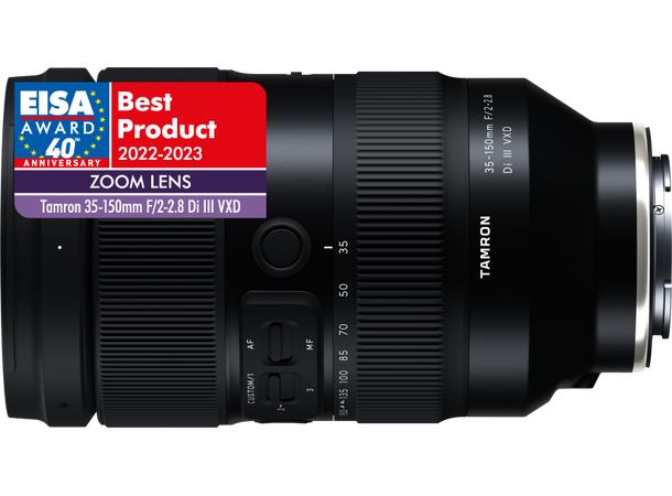 Tamron 35-150mm f/2-2.8 Di III VXD Sony Lyssterk værtettet reisezoom for Sony E 