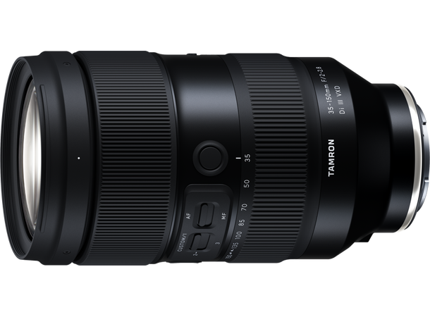 Tamron 35-150mm f/2-2.8 Di III VXD Sony Lyssterk værtettet reisezoom for Sony E 