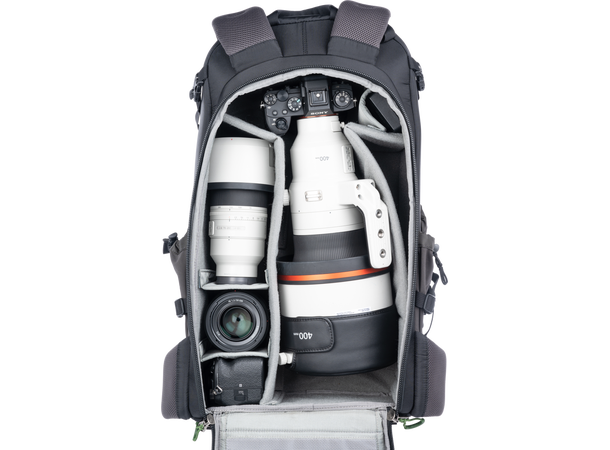 ThinkTank MindShift BackLight 36L, Sort Solid kombinasjonssekk for foto/dagstur 