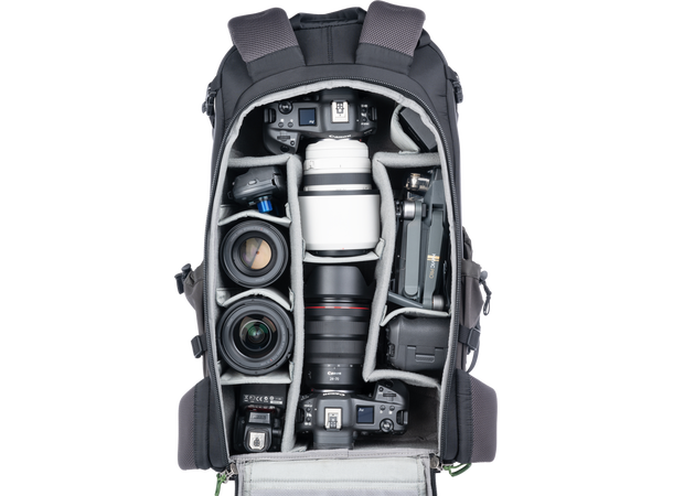 ThinkTank MindShift BackLight 36L, Sort Solid kombinasjonssekk for foto/dagstur 