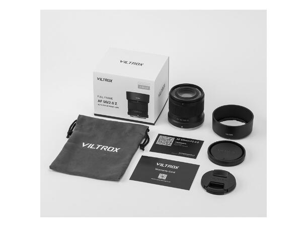 Viltrox AF 50mm F2.0 Air Nikon Z Lett og eksepsjonell bildekvalitet 