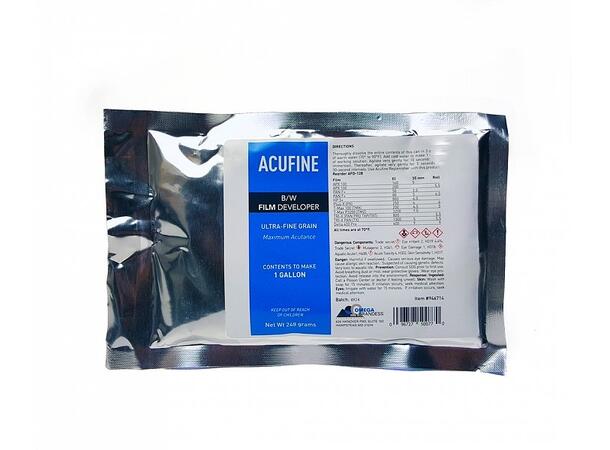 Acufine B&W Film Developer 3.8L Maksimal skarphet. Ultrafin kornstruktur 