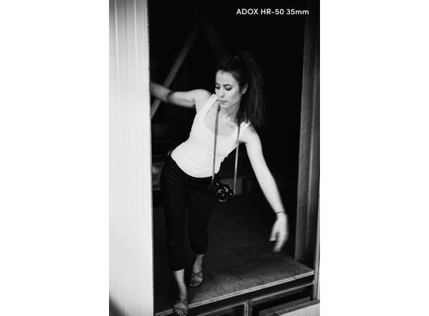 Adox HR-50 135 30,5 meter rull Bulk. ISO 50 m/ speed boost. S/H-film 