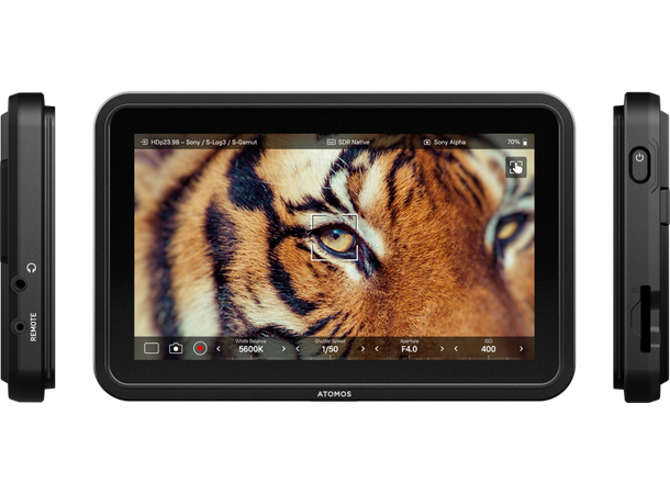 Atomos Shinobi 7 II 4K HDMI HDR 2800 nits, 4K, HDR, HDMI/SDI 