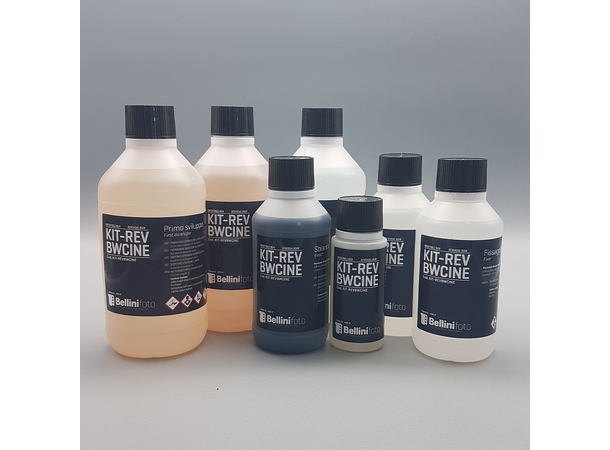 Bellini B&W Motion Picture Reversal Kit Fremkallerkit for S/H-positiv 