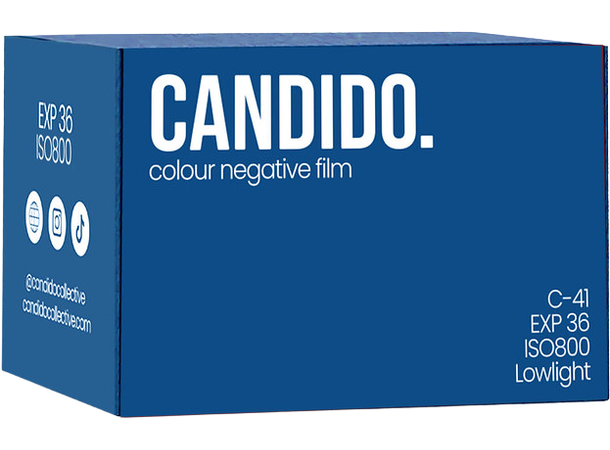 Candido 800 Colour 135-36 Finkornet fargefilm, 800 ASA 