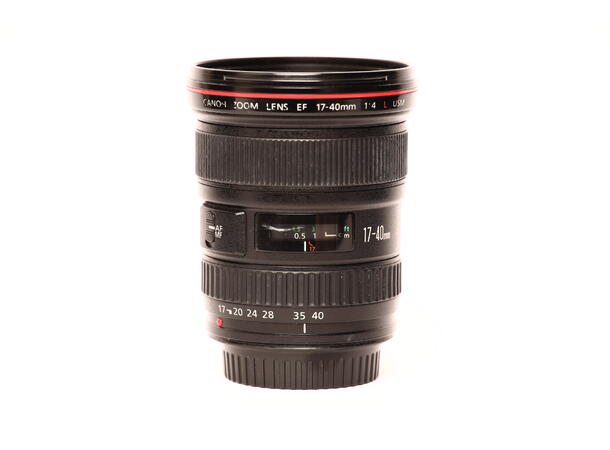 Canon EF 17-40mm f/4 L USM BRUKT BRUKT, Se beskrivelse 