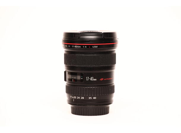Canon EF 17-40mm f/4 L USM BRUKT BRUKT, Se beskrivelse 