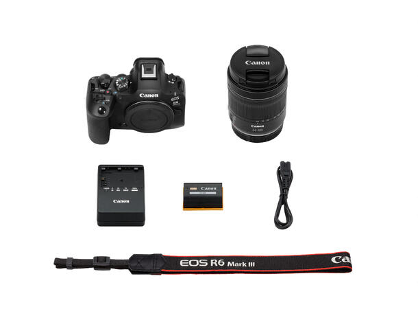 Canon EOS R6 Mark III + 24-105mm IS STM Kit m/ RF 24-105mm f/4-7.1 IS STM 