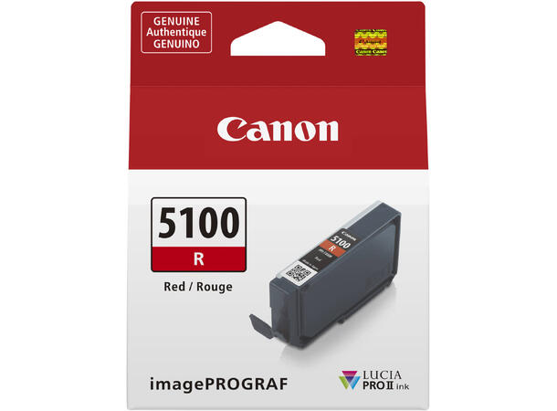 Canon PFI-5100 Red For: Canon imagePROGRAF PRO-310 