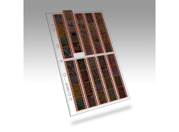 Clear File 135 10x4 PP - 25bl (10B) 10 lommer pr side, 25 ark 