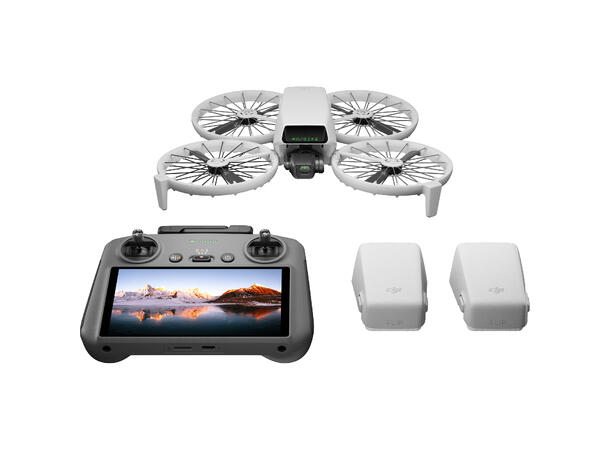 DJI Flip Fly More Combo (DJI RC 2) Kompakt, morsom, bærbar. 