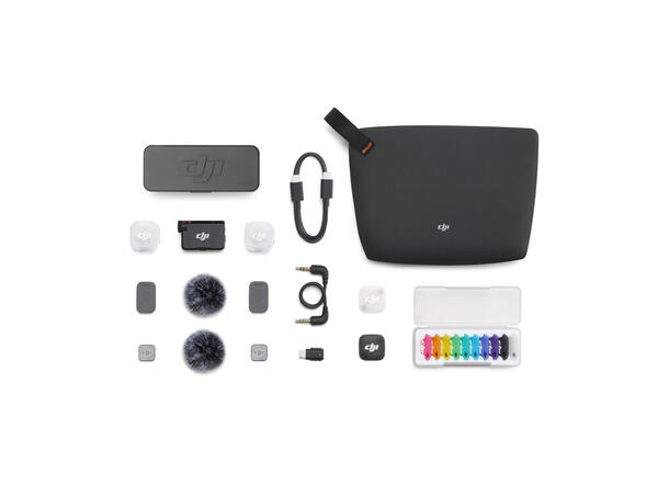 DJI Mic Mini 2 (2 TX + 1 RX) With Charging Case 