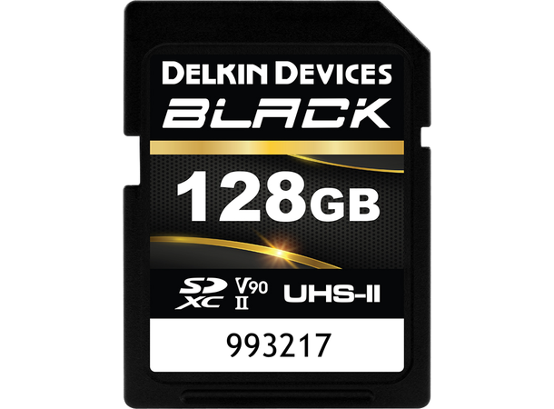 Delkin SD Black Rugged 128 GB R300/W250 UHS II (V90)