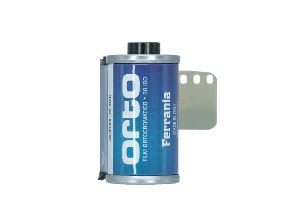 Ferrania Orto 50 ASA 135-36 Ortokromatisk S/H film, 50 ASA 