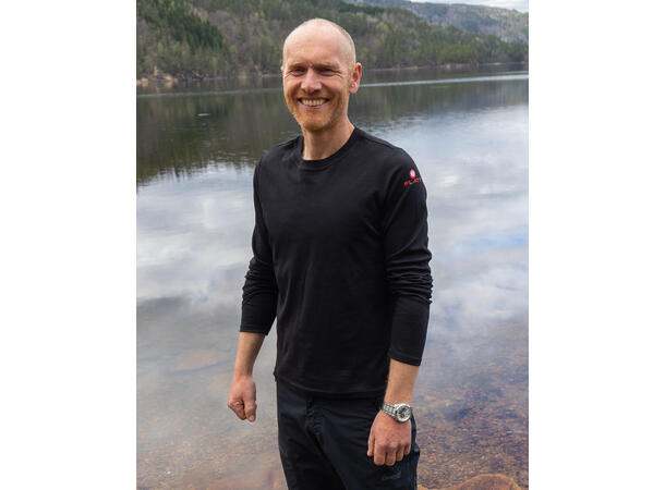 Flåttavvisende Langermet T-skjorte M Medium Sort 