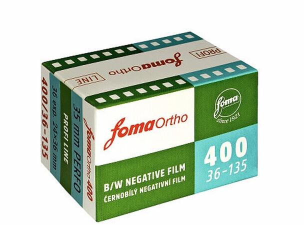 Foma Ortho 400 135-36 ISO 400, S/H-film, 36 eksp. 