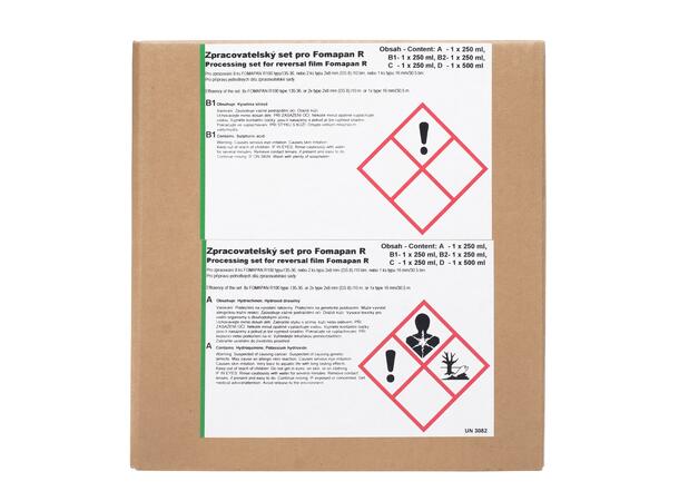 Foma Reversal Process Developing Kit For 8x35mm / 2xD8 / 2x DS8 / 1x16mm 