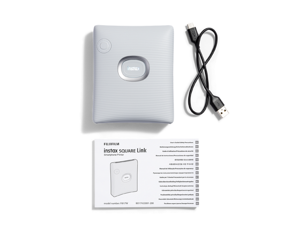 Fujifilm Instax Square Link White Mobilfotoprinter for Instax Square 