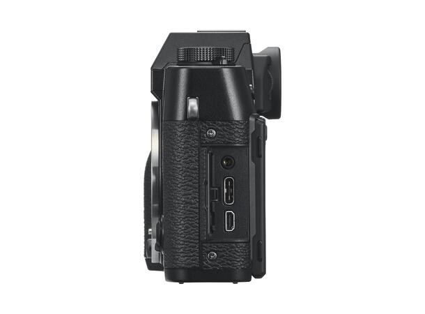 Fujifilm X-T30 II m/15-45mm Sort Kompakt systemkamera med høy kvalitet