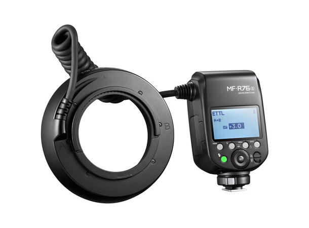 Godox MF-R76C TTL Macro Ringblits Canon Makro Ringblits Canon TTL 