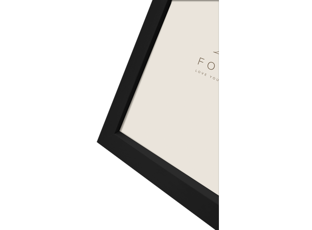 Grace Sort Ramme 10x15 cm Klassisk sort ramme 
