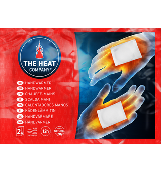 Håndvarmere fra The Heat Company 2pkn Holder varmen opp til 12 timer