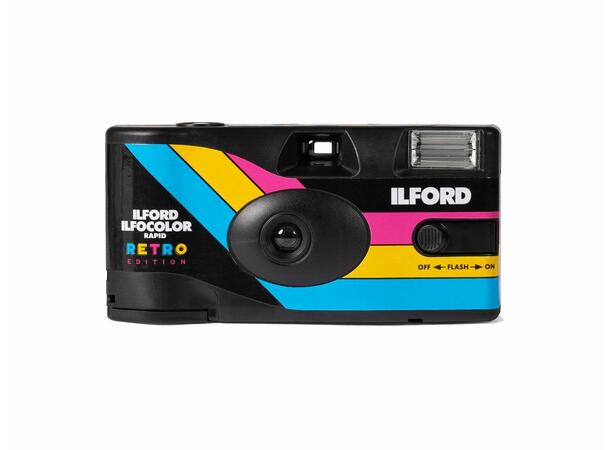 Ilford Ilfocolor Rapid Retro 400 ASA Engangskamera farge, m/ 27 eksponeringer