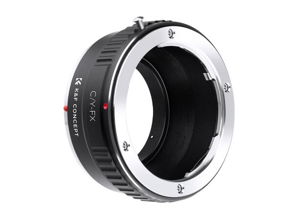 K&F Adapter for Fujifilm X til C / Y Bruk C / Y objektiv på Fujifilm X 