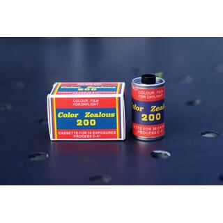 King Film Color Zealous 200 135-36 Negativ fargefilm, ISO 200. 35mm