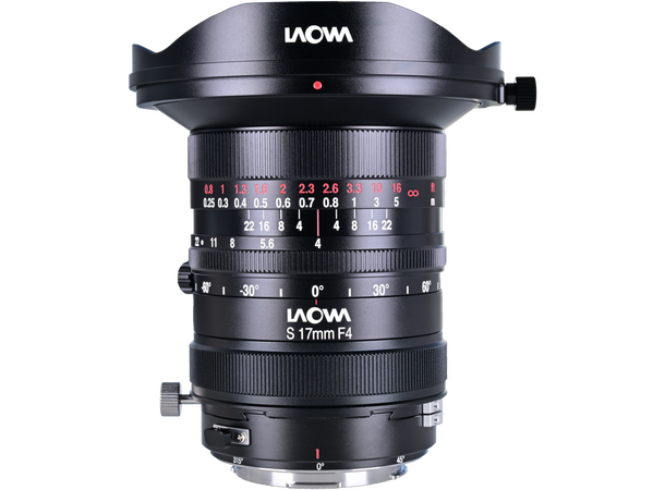 Laowa 17mm f/4 Zero-D Shift L-fatning Vidvinkel med shift-funksjon 