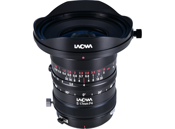 Laowa 17mm f/4 Zero-D Shift L-fatning Vidvinkel med shift-funksjon 