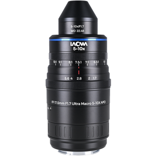 Laowa Aksen 17.5mm F/1.7 - 5-10x E Ultra Makro APO - Sony E
