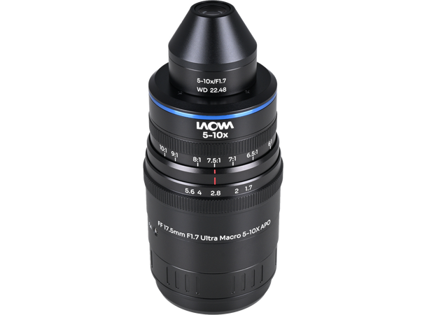 Laowa Aksen 17.5mm F/1.7 - 5-10x Ultra Makro APO - Sony E 