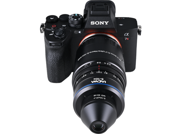Laowa Aksen 17.5mm F/1.7 - 5-10x Ultra Makro APO - Sony E 