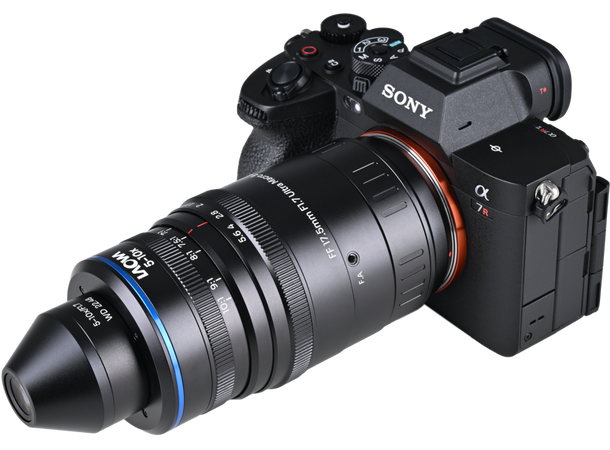 Laowa Aksen 17.5mm F/1.7 - 5-10x Ultra Makro APO - Sony E 