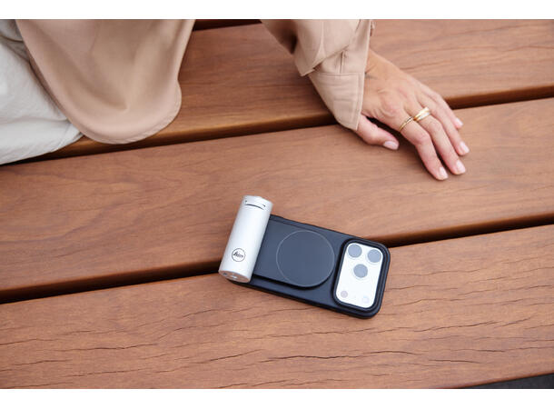 Leica LUX Grip Silver Håndgrep for iPhone (MagSafe) 