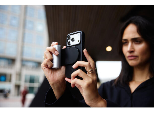Leica LUX Grip Silver Håndgrep for iPhone (MagSafe) 