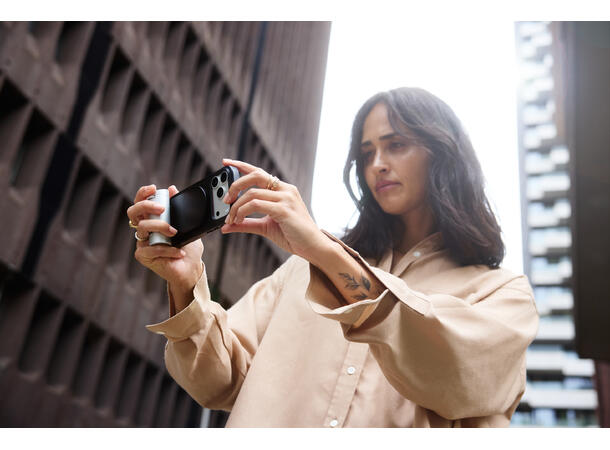 Leica LUX Grip Silver Håndgrep for iPhone (MagSafe) 