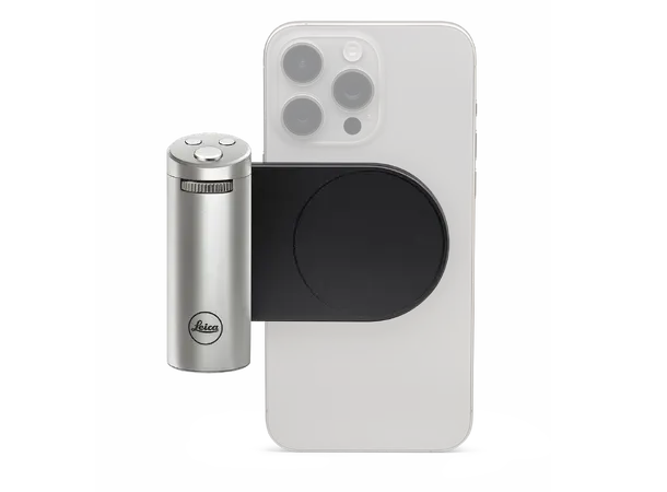Leica LUX Grip Silver Håndgrep for iPhone (MagSafe) 